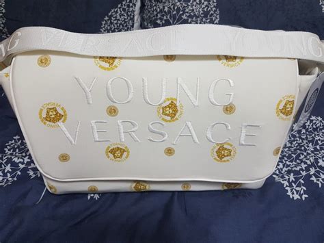 young versace diaper bag